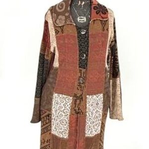 Alpaca Button Down Jacket / Sweater